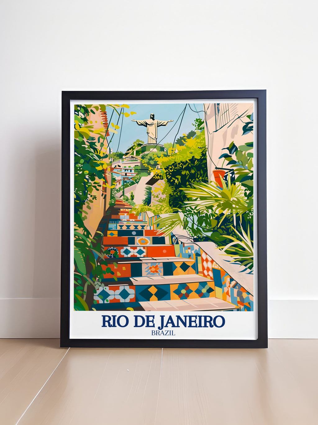 Affiche Rio De Janeiro - Selarón Staircase