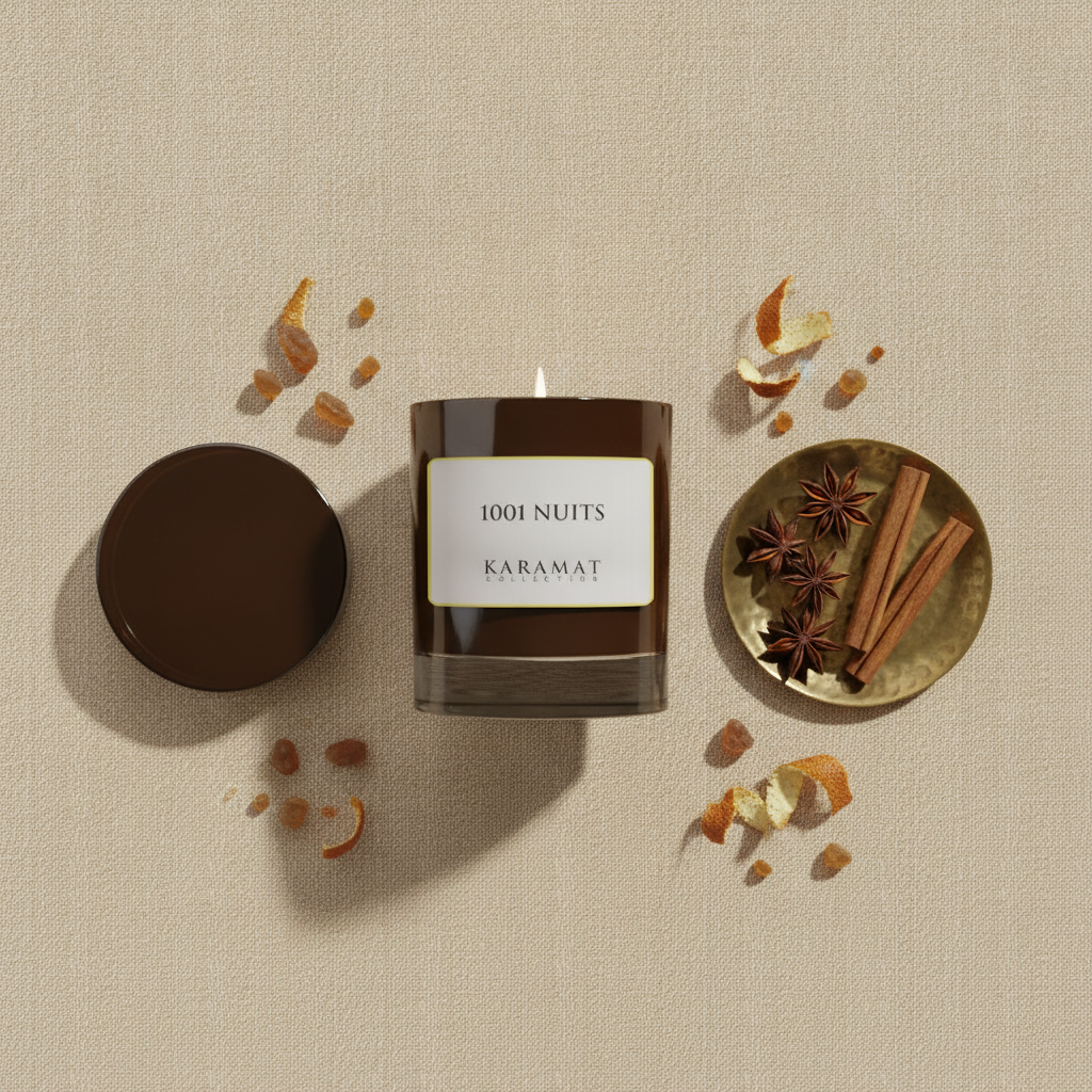 Bougie Parfumée 1001 Nuits – Mystères de l'Orient