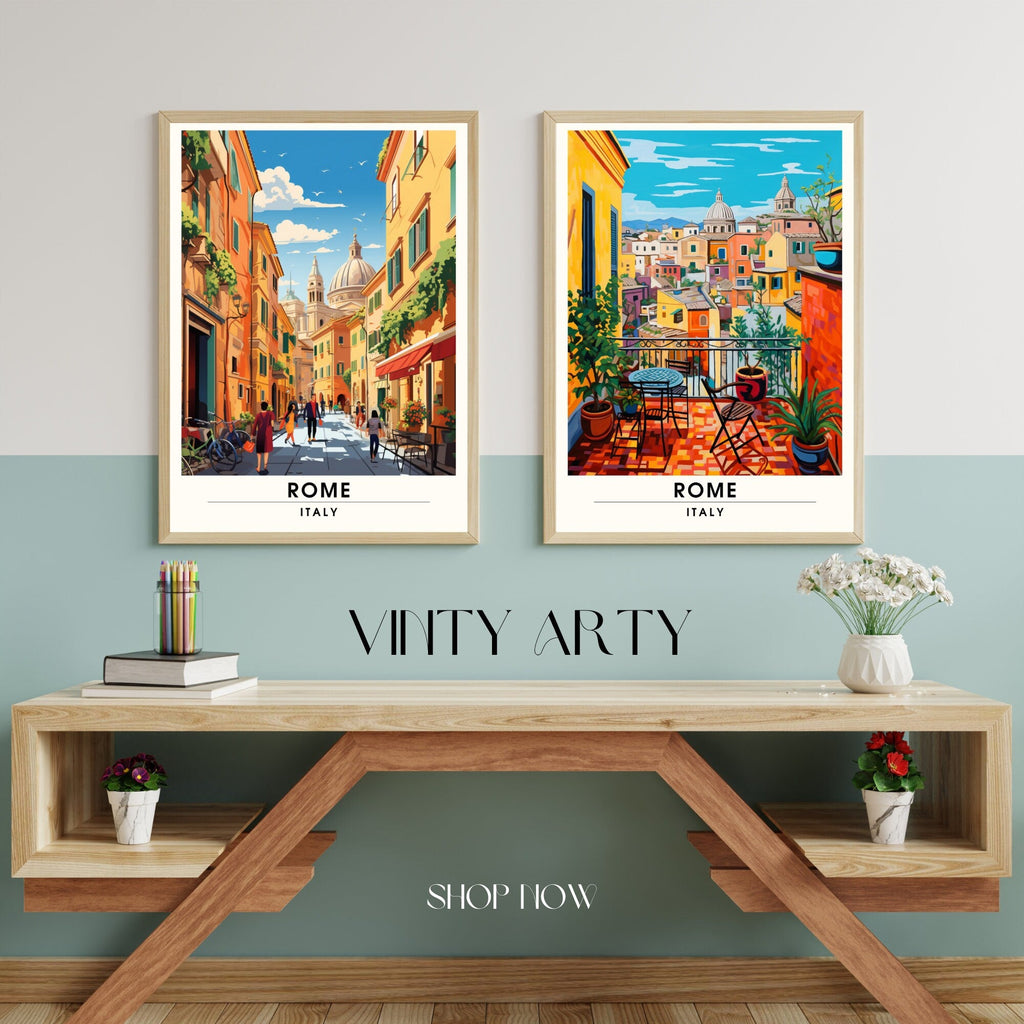 Affiche Rome | impression de voyage Rome  | Impression Rome  | Affiche Italie
