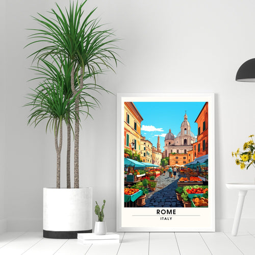 Affiche Rome | impression de voyage Rome  | Impression Rome  | Affiche Italie
