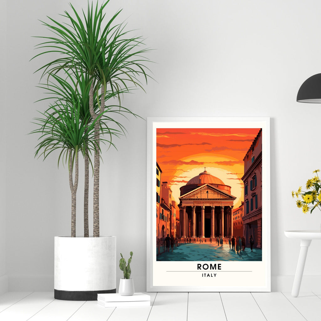 Affiche Rome | impression de voyage Rome  | Impression Rome  | Affiche Italie