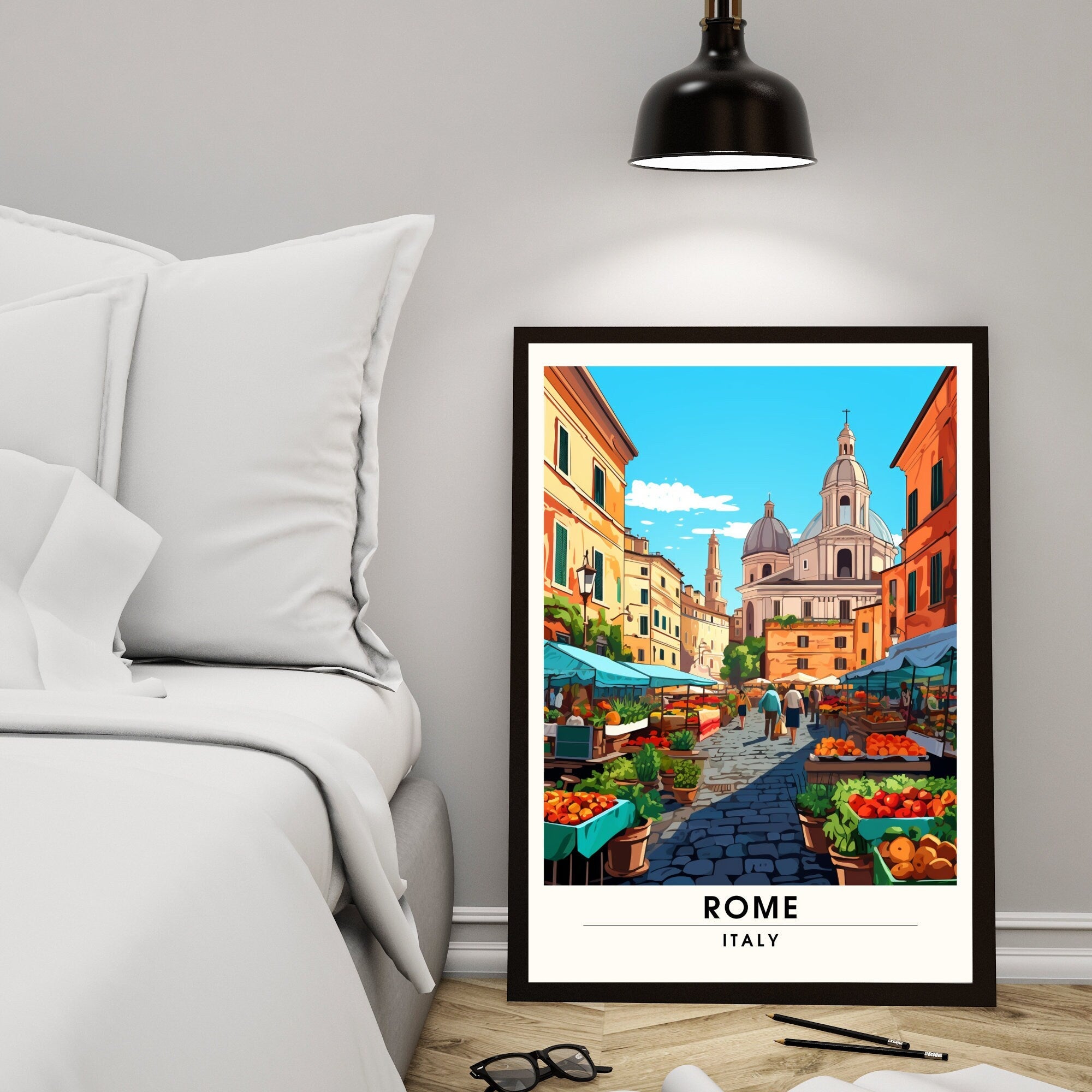 Affiche Rome | impression de voyage Rome  | Impression Rome  | Affiche Italie