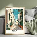 Impression de voyage Pouilles - Poster Pouilles, Italie - Affiche village italien