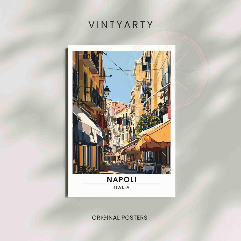 Affiche Naples | Impression Naples, Italie