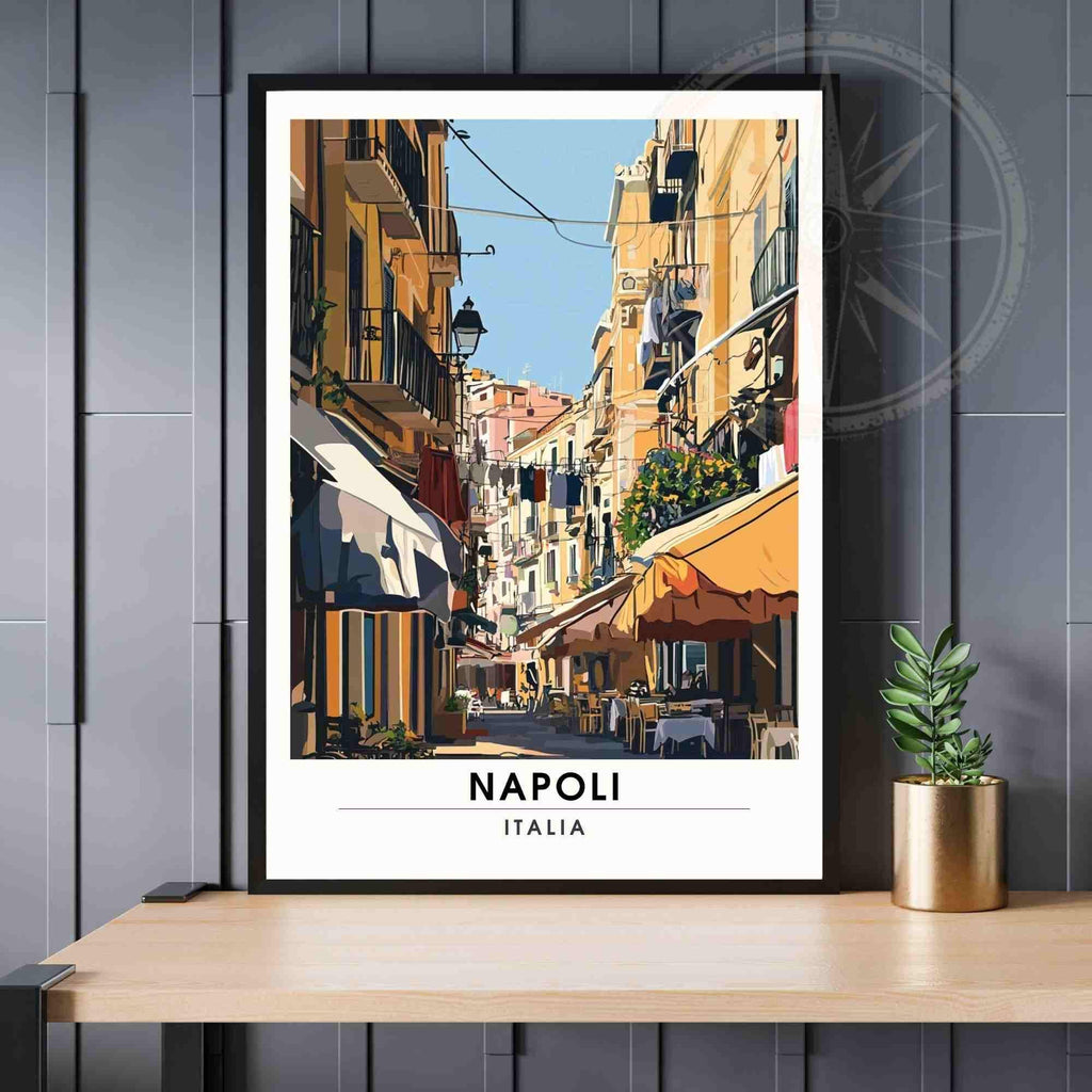Affiche Naples | Impression Naples, Italie