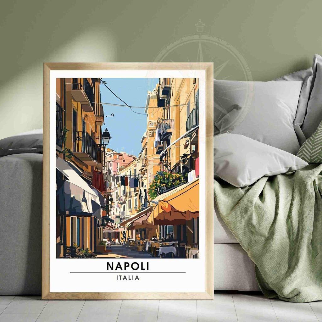 Affiche Naples | Impression Naples, Italie