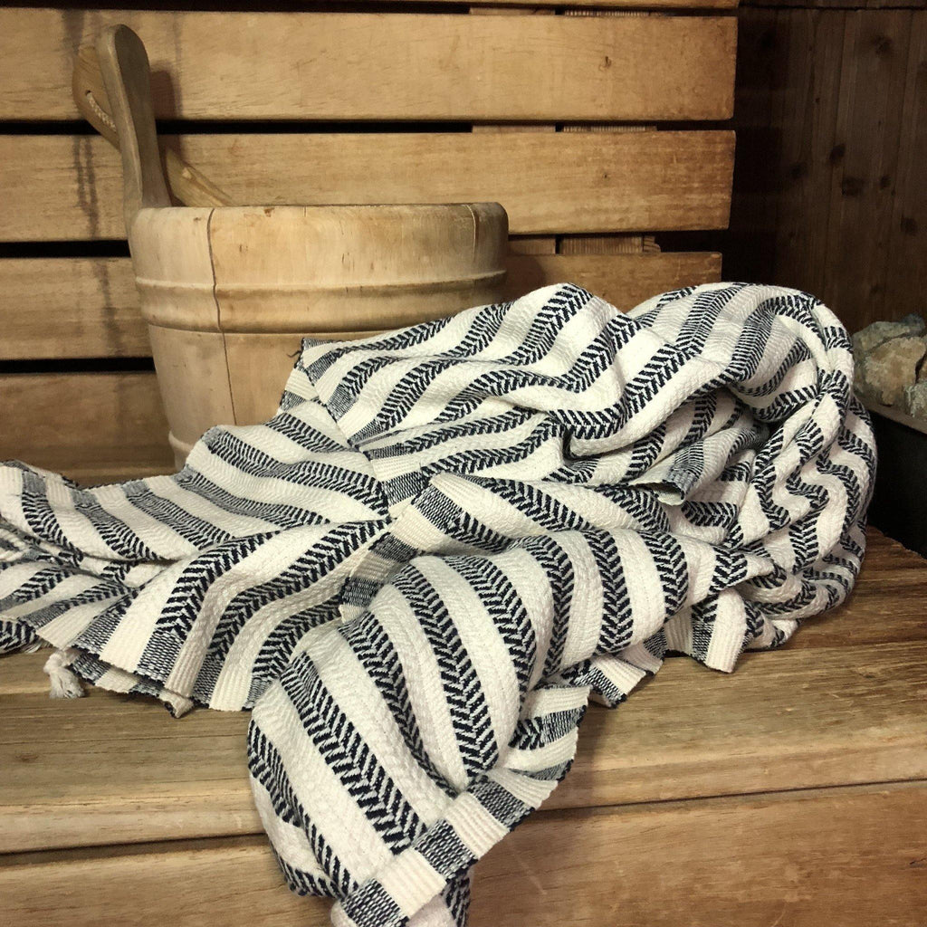 Serviette Hamam Pestemal Bicolore