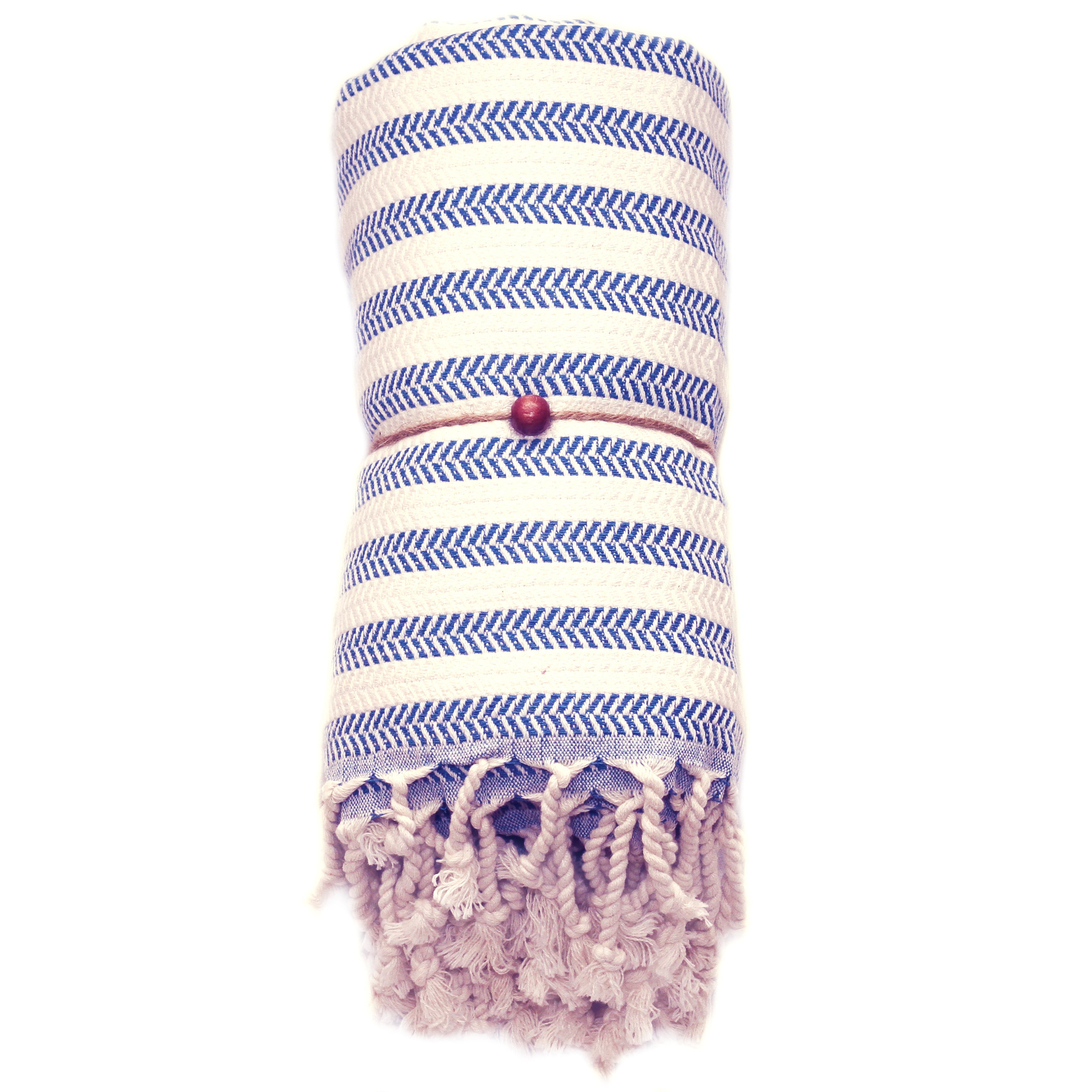 Serviette Hamam Pestemal Bicolore