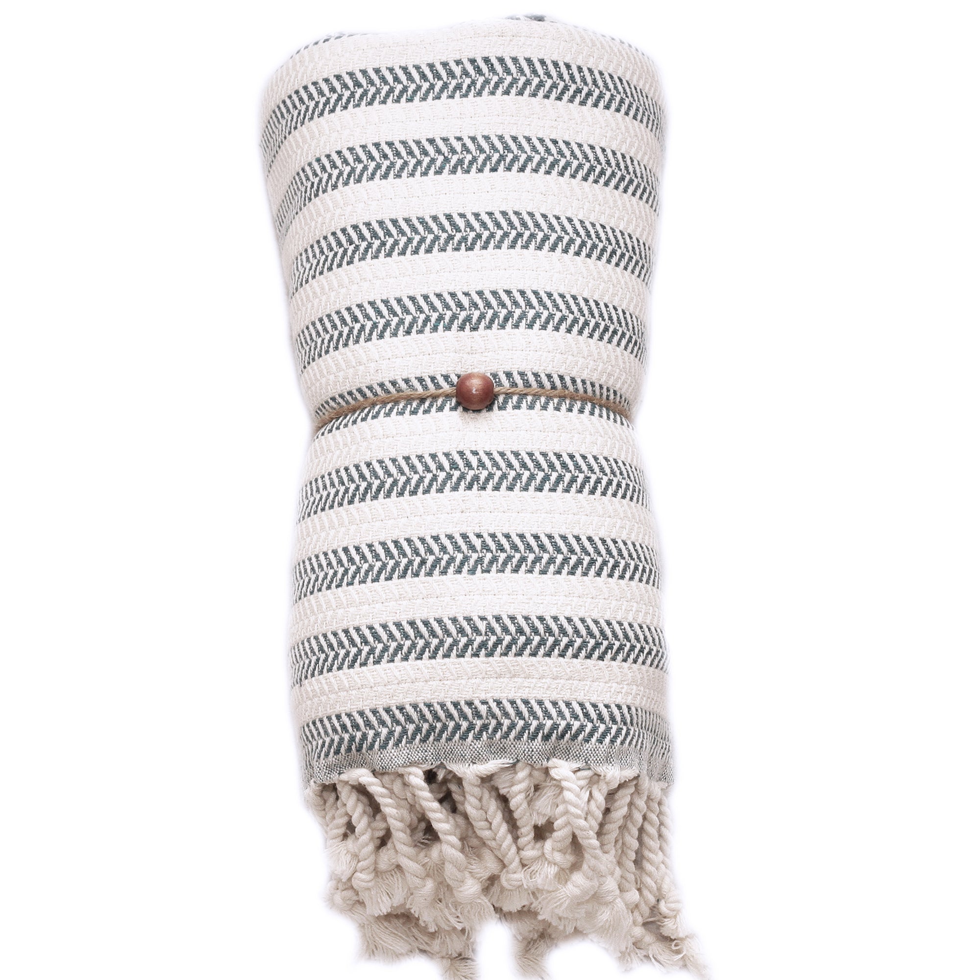 Serviette Hamam Pestemal Bicolore