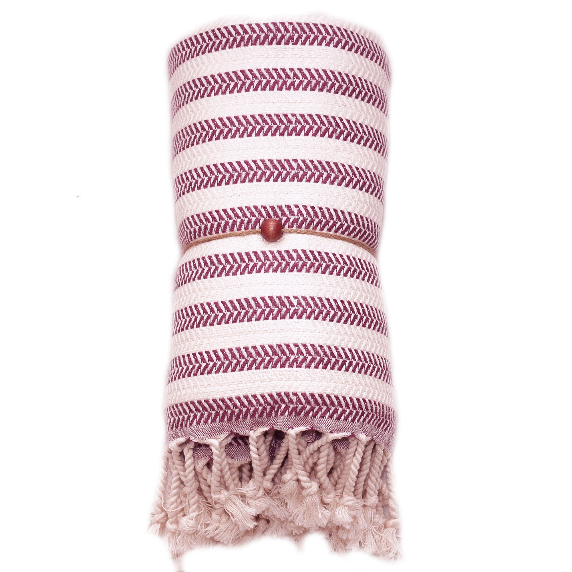 Serviette Hamam Pestemal Bicolore