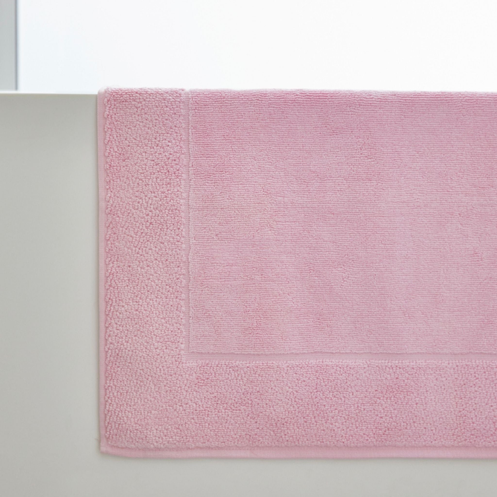 Baby pink bath mat
