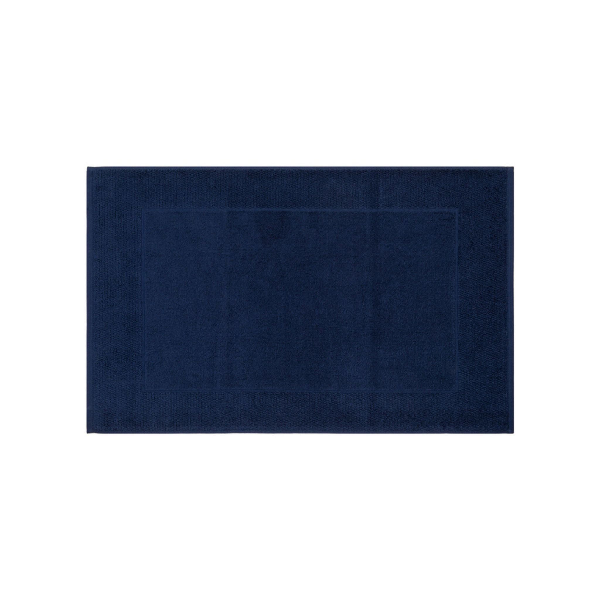Cobalt blue bath mat