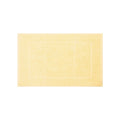 Yellow chic bath mat