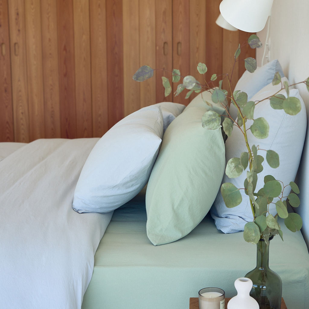 Khaki green Tavira Washed Cotton